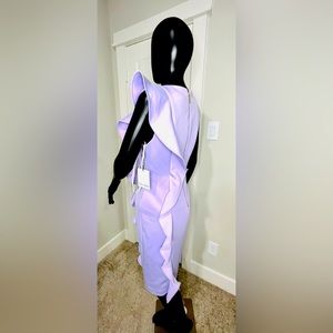 Brand New! Lavender Calvin Klein dress w/ Ruffle perfect for office,church,date